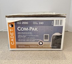 Cadet Com-Pak 67544 CSC202W Electric Wall Fan Heater 2000W 240V No Thermostat