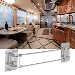Adjustable Bathroom Corner Storage Bar Stainless Steel Shower 7.68-13.58in MISR