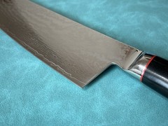 210mm 8″ Kiritsuke Chef Knife S35VN Powder Steel Damascus G10 HRC61 Mosaic