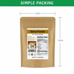 Nature Stevia Powder Extract Natural Sweetener Sugar Substitute Zero Calorie