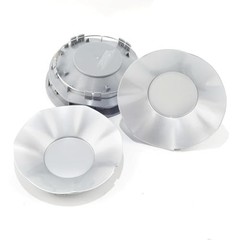 4Pcs 153mm(6.02in) Wheel Center Caps for 645i 650i 6-Series E63 E64 Silver