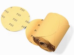 50 PCS 5In PSA Sanding Disc 80-220 Grit Adhesive Back Sandpaper Roll Sticky-Back