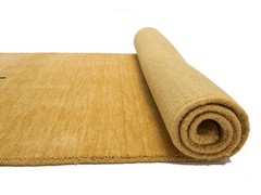 Golden Peach Tribal Design 3X10 Gabbeh Modern Runner Rug Handmade Wool Carpet