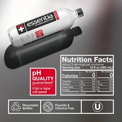 Essentia Water Bottled, Ionized Alkaline Water:99.9% Pure, Infused With Electrol