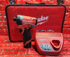 ⭐️NEW ⭐️ Milwaukee M12 FUEL GEN 3 Brushless 1/4″ Impact Driver Kit 3453-21