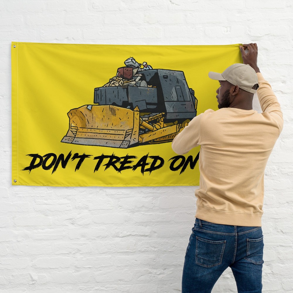 Kill Dozer Don’t Tread on Me Flag
