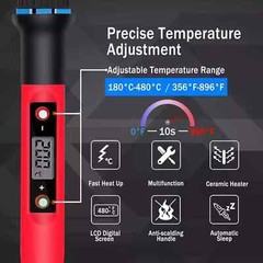 New Electric Soldering Iron Welding Gun Tool Kit Solder Wire Desoldering Pump US