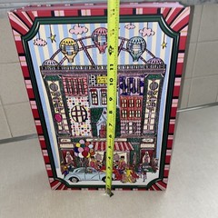 Anthropologie Christmas Advent Calendar Holiday ‘24 Refillable Boxes EMPTY BOX