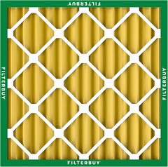 Filterbuy 25×13.25×2 MERV 11 Air Filter Replacement HVAC Furnace