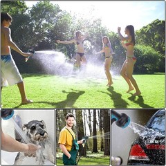 50/75/100/150ft Expandable Flexible Garden Water Hose + 10 Function Sprayer