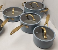 GreenPan Jewel Pro 11 Piece Ceramic Nonstick Cookware Set