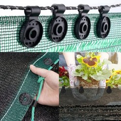 Sun Shade Net Clip Garden Tools Greenhouse Cloth Fix Clamp Plastic Hook