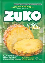 ZUKO Many Flavors No Sugar Needed Makes 2 Liters Of Drink Mix 15g/11gFrom Mexico