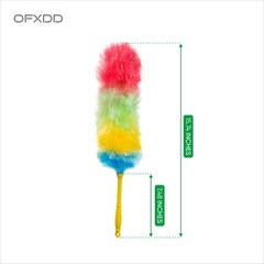 Soft Dusting Brush – Pack of 2 – Flexible Cleaning Dusters – Rainbow Duster C…