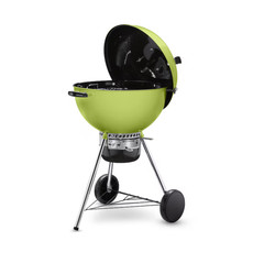 Weber Master-Touch 22-in W Spring Green Kettle Charcoal Grill 14511601 – New