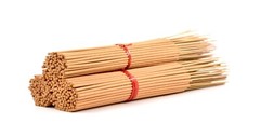 100 UNSCENTED Incense Sticks 11″ – 100% Natural Light Brown Joss Wood Punk Bulk