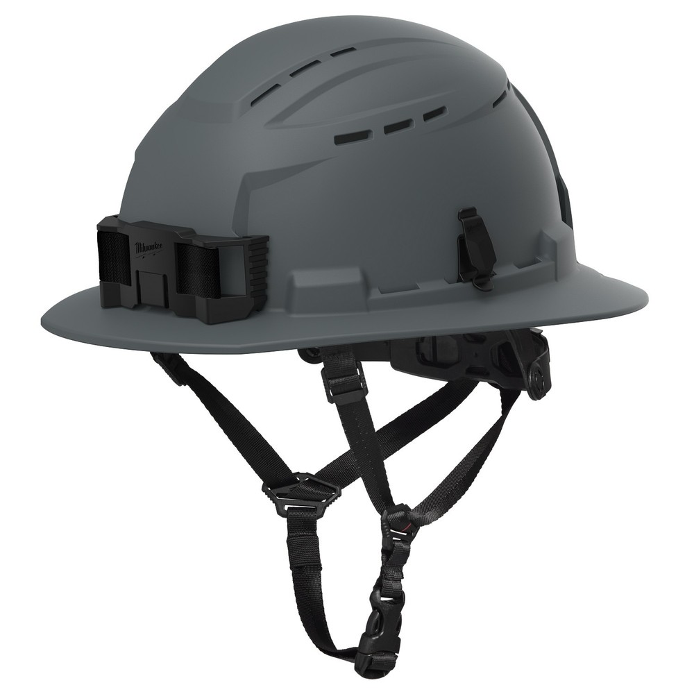 Milwaukee 48-73-1664 BOLT Gray Full Brim Vented Safety Helmet Type 2 Class C