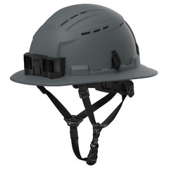 Milwaukee 48-73-1664 BOLT Gray Full Brim Vented Safety Helmet Type 2 Class C