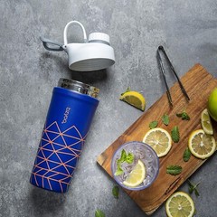 Set of 2 pcs 26 oz. Insulated Stainless Steel Double Wall Shaker Water Bottle