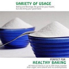 3*16oz CCnature Stevia Powder Pure Stevia Extract Powder Sweetener Substitute