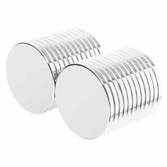 3/4 x 1/16 Inch Neodymium Rare Earth Disc Magnets N42 (24 Pack)