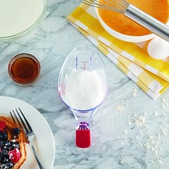 Farberware Pro Angled Measuring Cup, 1 Cup/8 fl. oz. – Red Markings & Handle