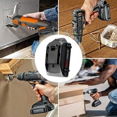 2pack For WORX 20V MAX Extend Lithium Battery 20 Volt WA3520 WA3525 / Charger