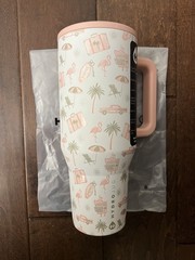 Hydrojug Kay Collection Road Trip Multicolor Traveler 40oz Cup New Rare IN HAND