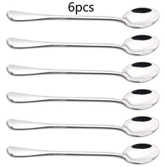 9.5-Inch Long Handle Spoon, Ice Tea Spoons, Ice Cream Spoon, Long Coffee Spoons