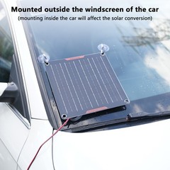 MHPOWOS 30W Solar Battery Charger 12V Solar Trickle Battery Charger Waterproof