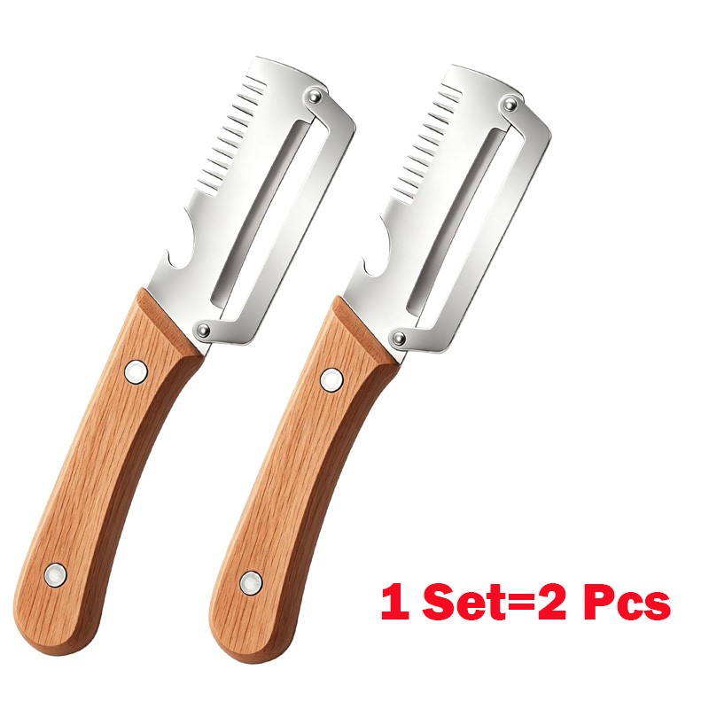 3 in 1 Multi-Functional Vegetable Peeler for Kitchen Stainless Steel Peeler
