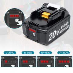 2 PACK 9.0 AH Lithium Battery For Makita 18V BL1830 BL1850 BL1860 BL1860B