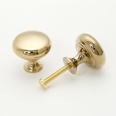 1.18″ Diameter Solid Brass Cabinet Knob Cabinet Handle Classic Drawer Knob
