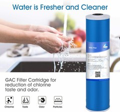 20″ x 4.5″ Big Blue Whole House Water Filter Housing Filtration System Cartridge