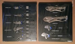KOBALT 9 Piece Tool Set 6 Pliers, 2 Adjustable Wrenches and Wire Strippers