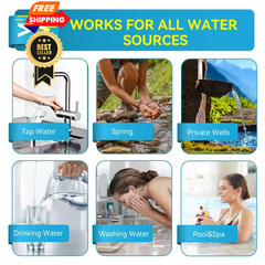 Heavy Metals Water Test Strips (8 Tests) – 100ct Home Testing Kit for…