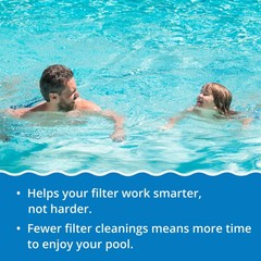 In The Swim – Clear Aid Pool Water Clarifier – Simplifies Pool Maintenance &