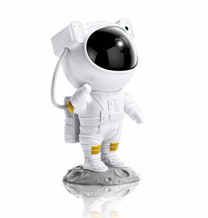 Astronaut Galaxy Star Projector Night Light LED Space Lamp 360° Remote Kids