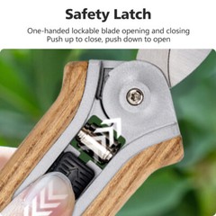 Garden Pruning Shears Pruning Scissors Garden Clippers for Trimming Rose Bonsai