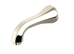 Rohl Hex Palladian Spout Wall Tub Filler in Polished Nickel A1803PN