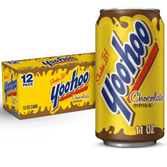 Yoo-hoo Chocolate Drink, 11 Fluid Ounce, 12 Pack Cans New