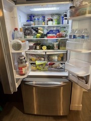 LG 30in Stainless Steel French Door Refrigerator Bottom Freezer 3-Door