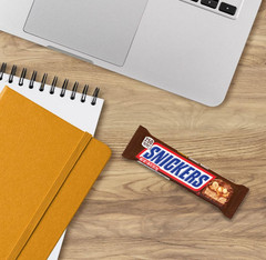 SNICKERS Full Size Milk Chocolate Candy Bars 1.86oz 48 Count