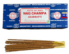 Satya Nag Champa Incense Sticks Blue Box Pick 15 40 100 250 gms – Fresh Stock !!