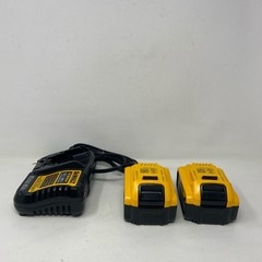 DEWALT 20V MAX 5Ah 2-Pack + DCB1104 Charger, Yellow/Black