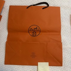 Authentic Large Hermes Shopping Bags (8 qty) 16.5” W x 18.5H ” x 6.75”D