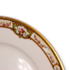 Théodore Haviland The Belfort Salad Plate Pink Roses Vintage 1910 France
