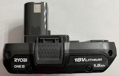 New Ryobi PBP002 One+ 18V 18 Volt Lithium Ion Battery 1.5Ah Li-ion