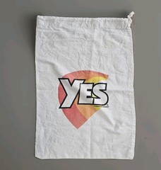 Vintage Yes Heavy Duty Laundry Detergent Canvas Laundry Bag Rare Hard To Find