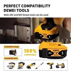 2 Packs New DEWALT DCB205 20V Max XR 5.0Ah Lithium-Ion Battery for Tools US